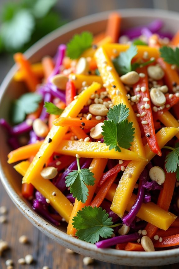 vibrant mango slaw recipe