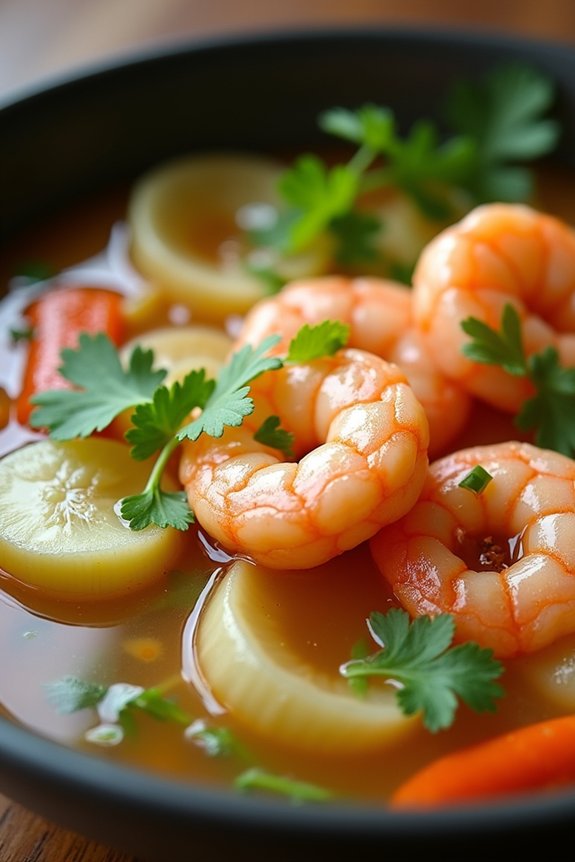 vietnamese calabash shrimp soup