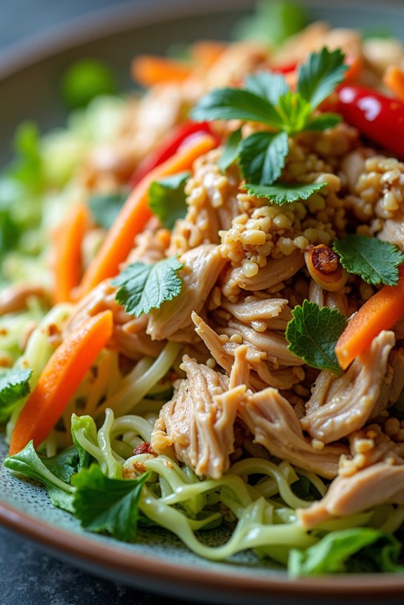 vietnamese chicken cabbage salad