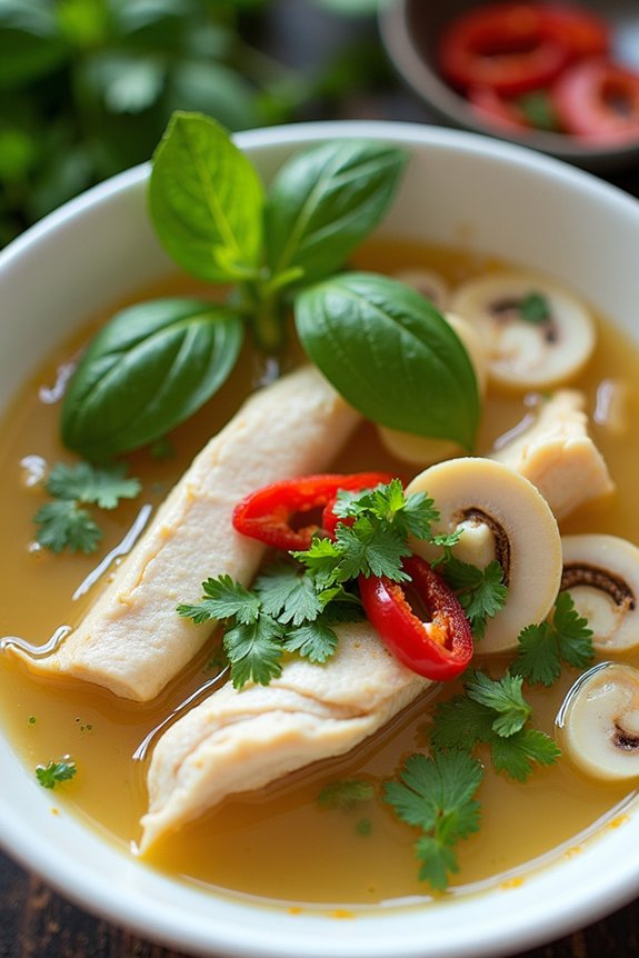 vietnamese coconut chicken soup