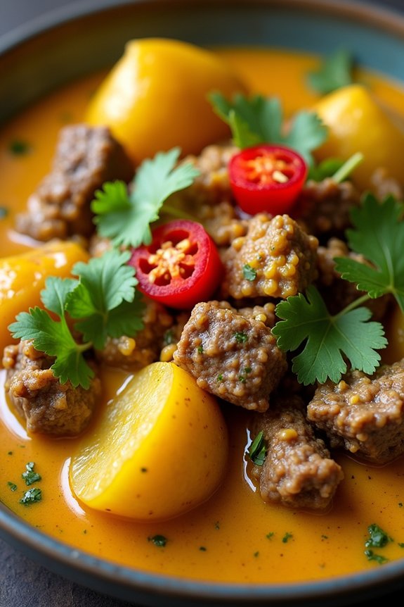 vietnamese curry with beef