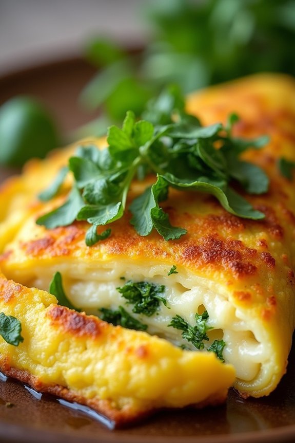 vietnamese herb omelette delight