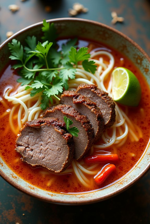 vietnamese spicy noodle soup