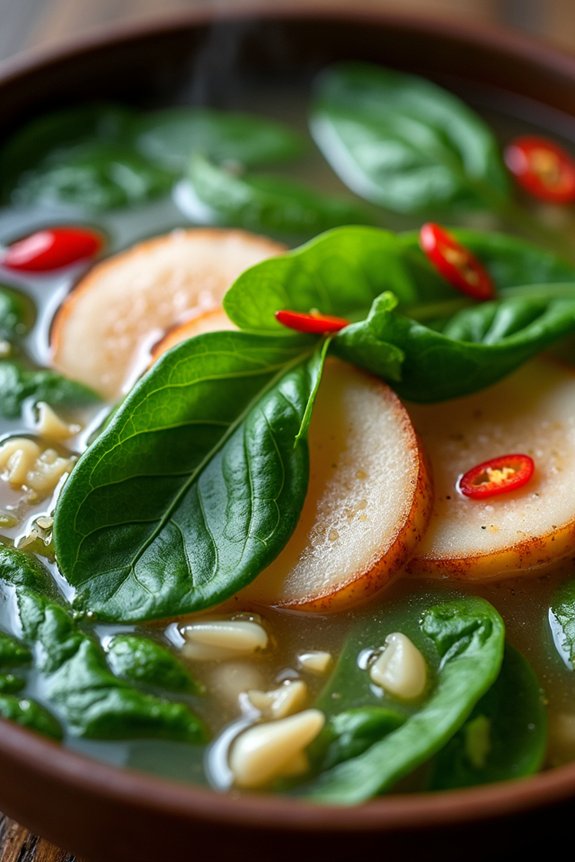 vietnamese water spinach soup