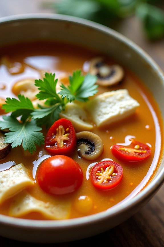 zesty healthy thai soup