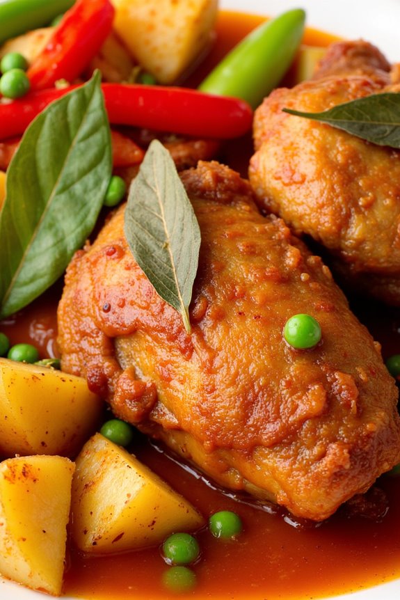 air fryer chicken caldereta