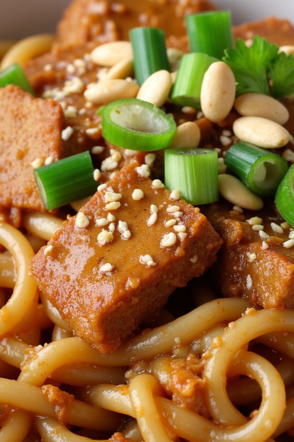 aromatic spicy nutty noodles