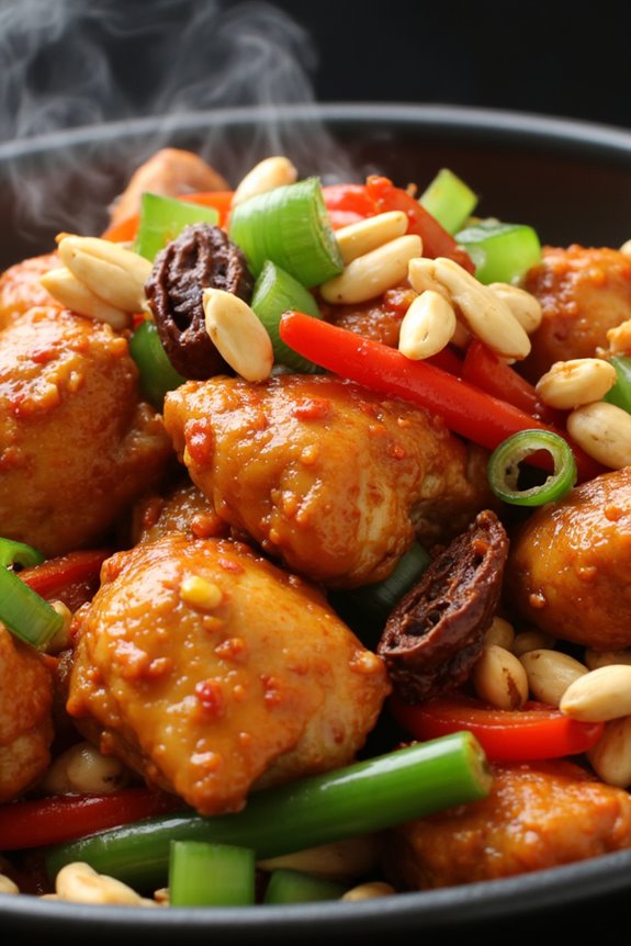 authentic spicy chicken dish