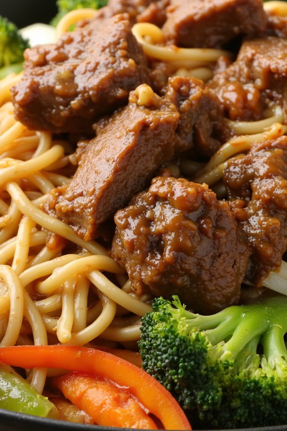 beef and broccoli stir fry