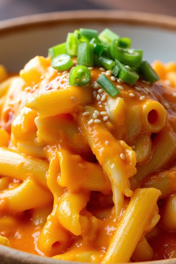 cheesy spicy rice fusion