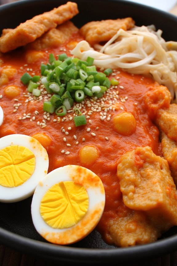 chewy spicy rice cakes