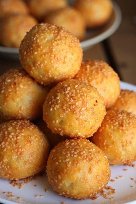 chewy sweet fried dessert