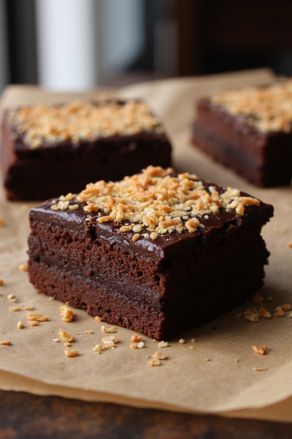 chocolate coconut rice cake