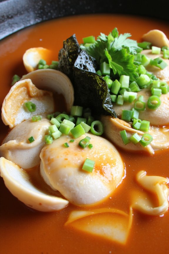 clam infused miso soup delight