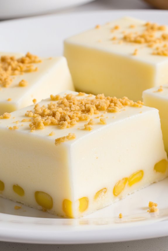 coconut corn dessert delight