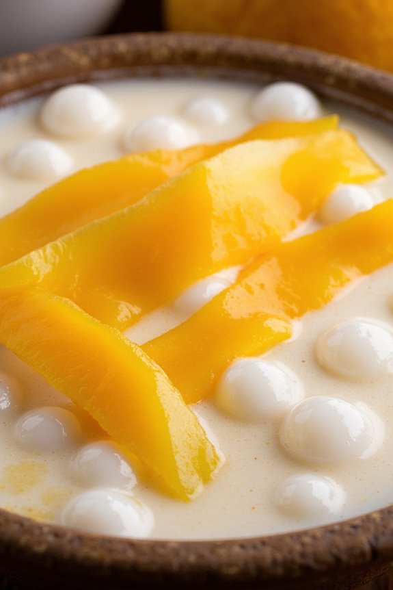 coconut milk dessert delight