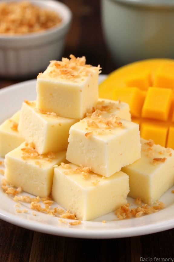 coconut milk pudding delight