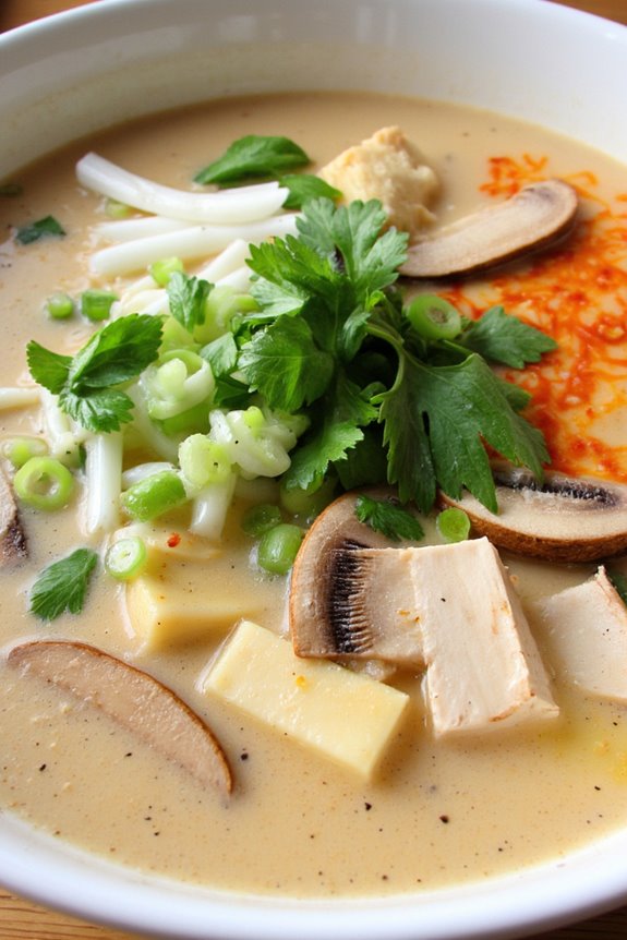 coconut milk soup delight