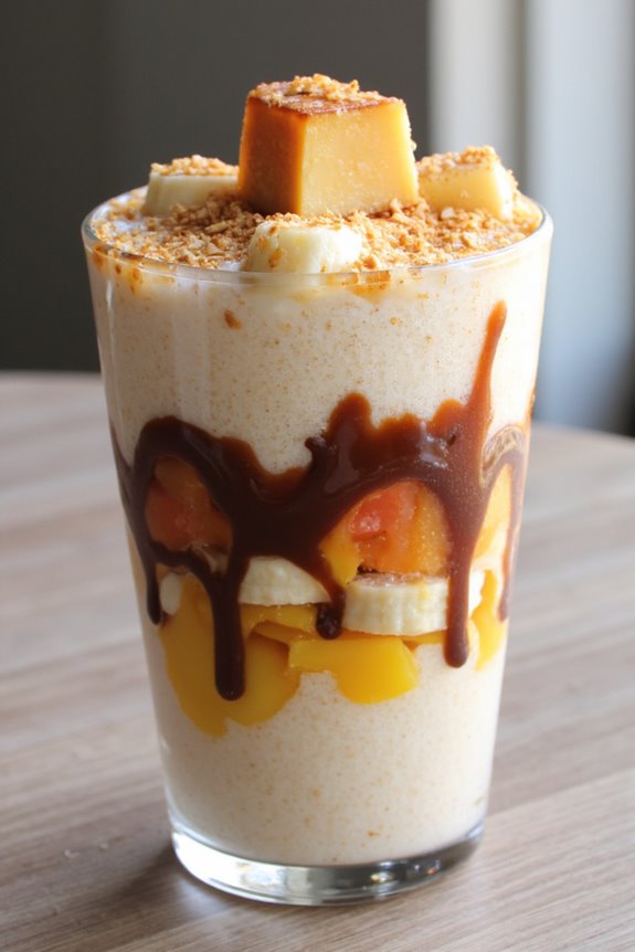 coffee infused halo halo dessert