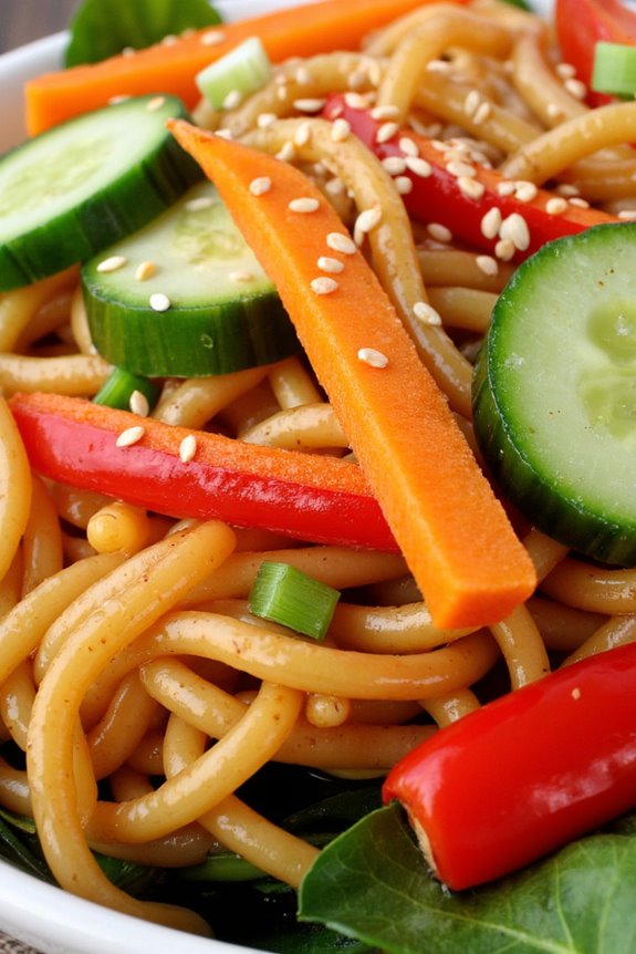 cold sweet potato noodles