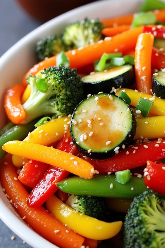 colorful flavorful vegetable stir fry