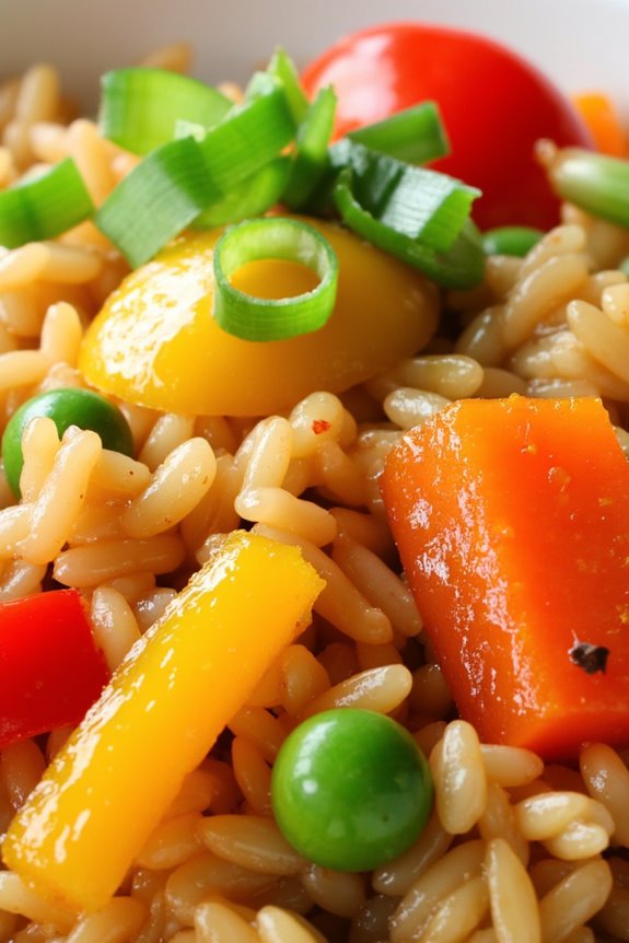 colorful flavorful vegetarian dish