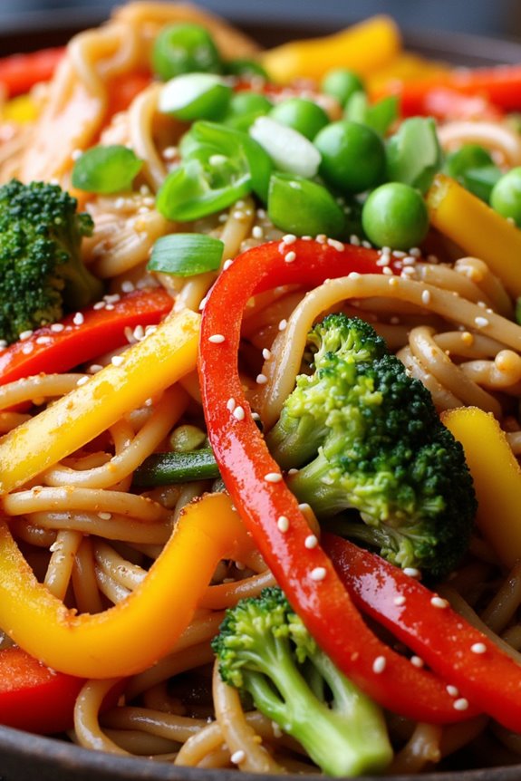 colorful nutritious vegetable dish