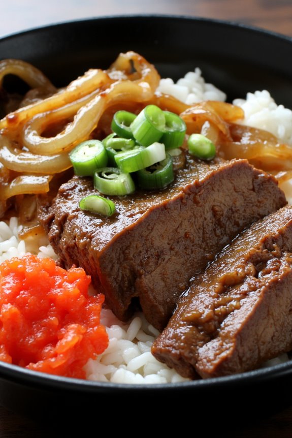 comforting beef bowl recipe