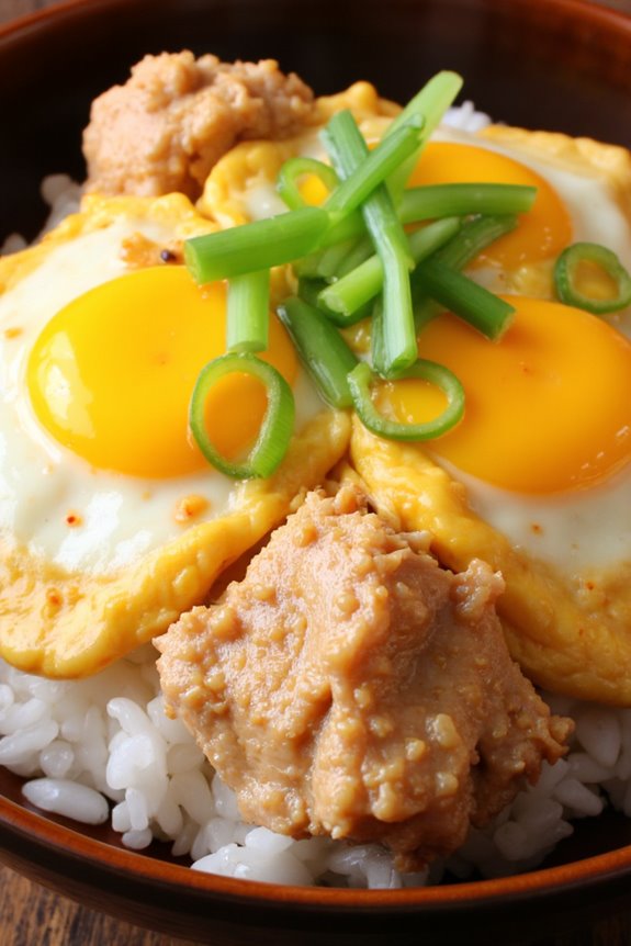 comforting chicken and eggs