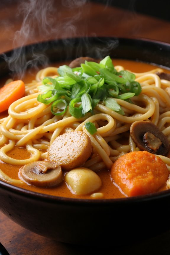 comforting curry noodle dish