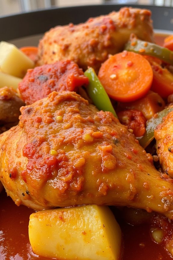 comforting filipino chicken stew