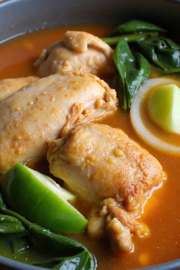 comforting filipino chicken stew