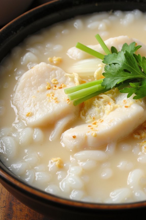 comforting fish porridge dish