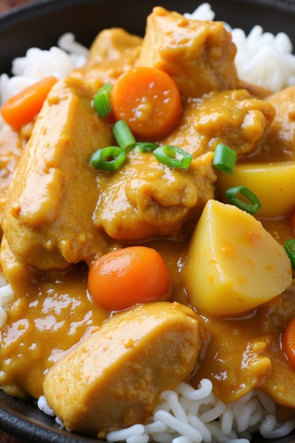 comforting japanese curry rice