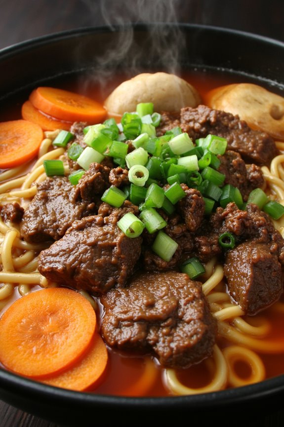 comforting korean beef soup
