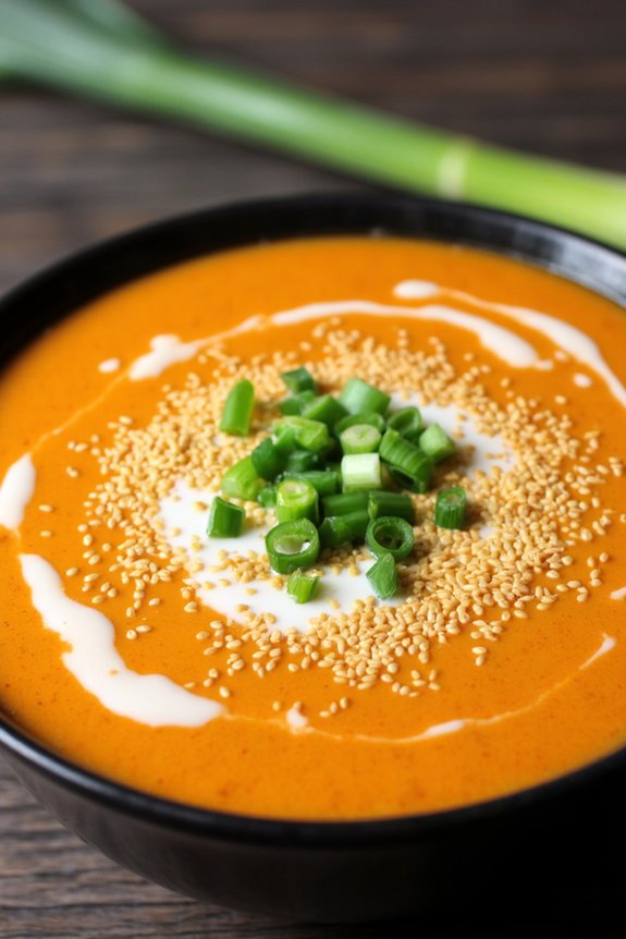 comforting nourishing sweet potato soup