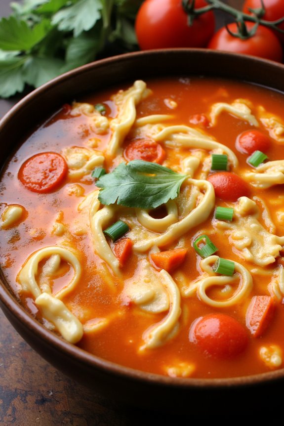 comforting nutritious tomato soup