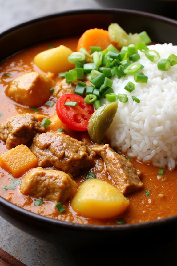 comforting savory japanese curry