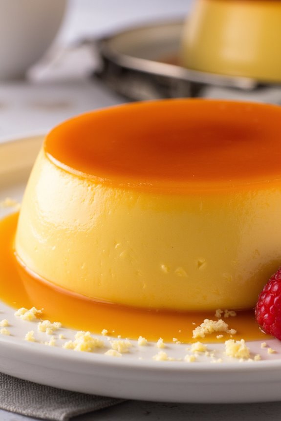 creamy caramel custard delight