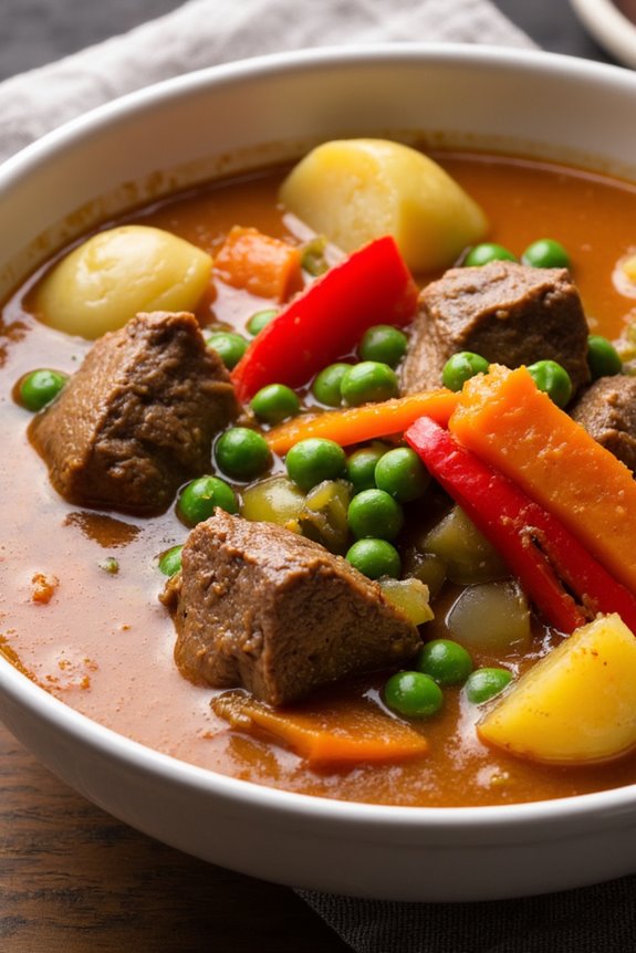 creamy filipino beef stew