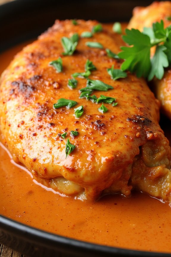 creamy paprika chicken delight