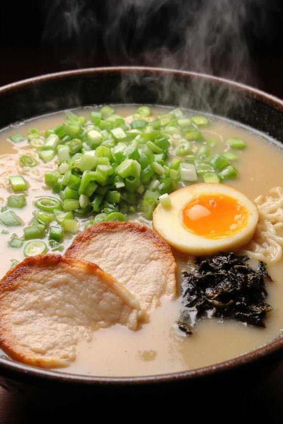 creamy pork bone broth