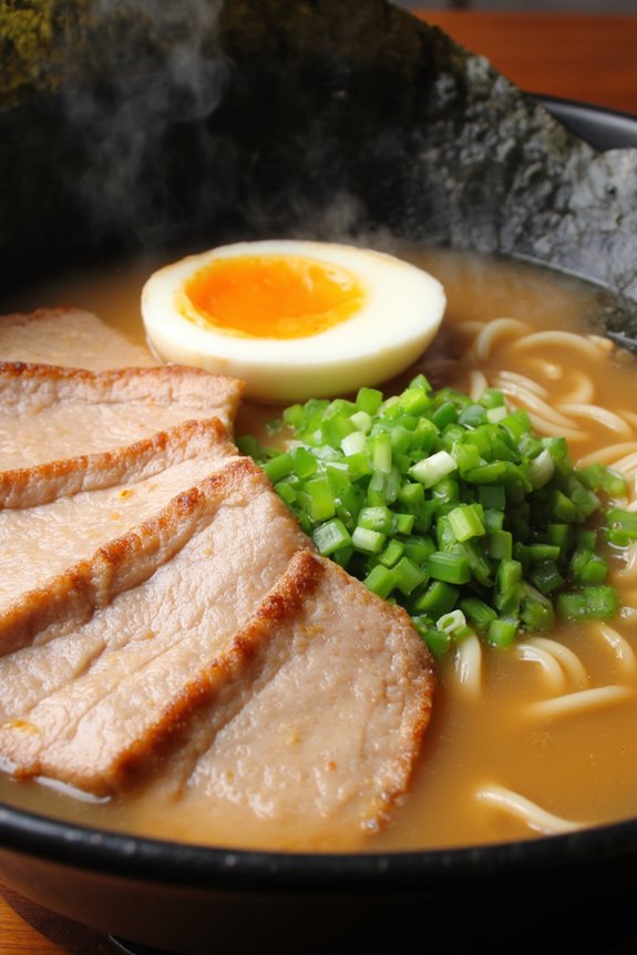 creamy pork bone ramen