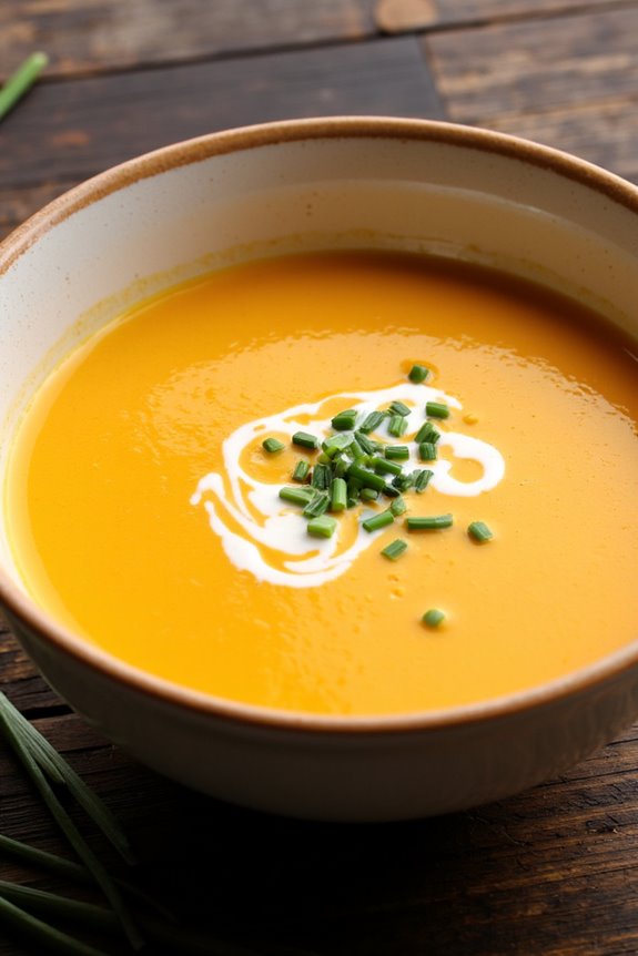 creamy sweet potato soup