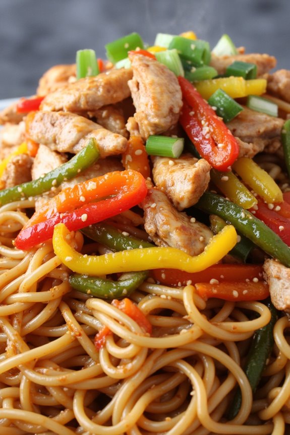 crispy cantonese chow mein