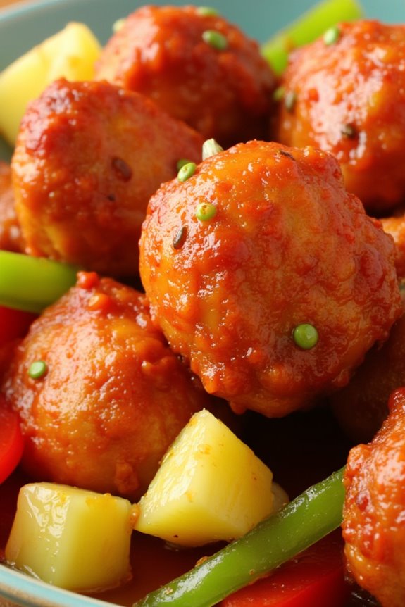 crispy chicken tangy sauce