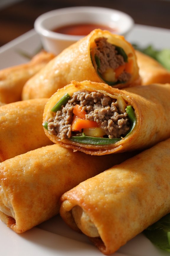 crispy filipino spring rolls