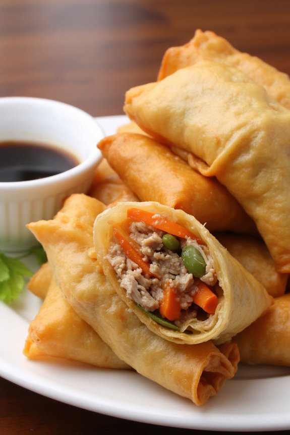 crispy filipino spring rolls