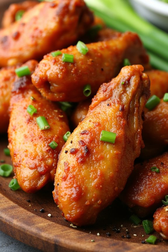 crispy flavorful air fryer wings