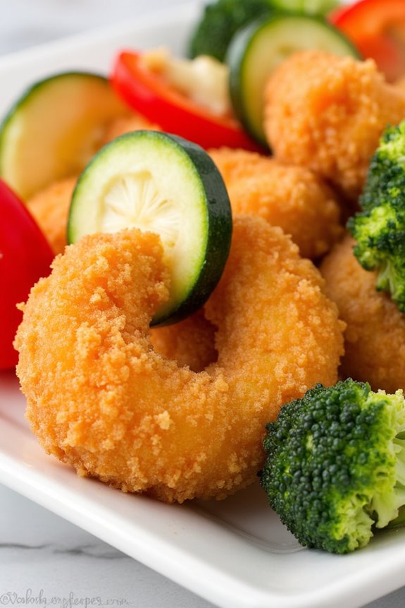 crispy gluten free tempura vegetables